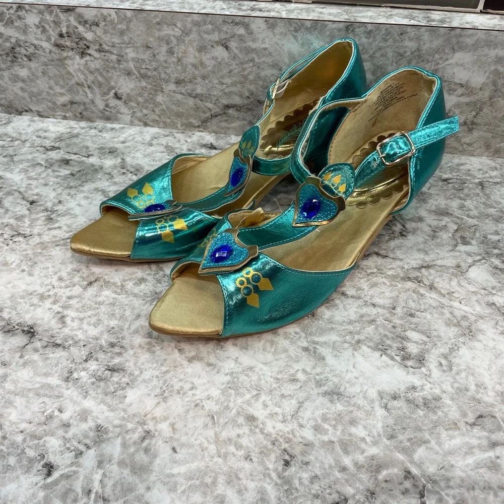 Disney Store Princess Jasmine Costume Shoes 2/3